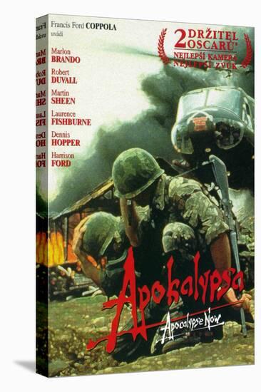 Apocalypse Now, (aka Apocalypsa), Czech Republic Poster Art, 1979-null-Stretched Canvas