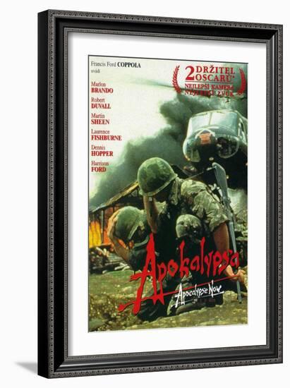 Apocalypse Now, (aka Apocalypsa), Czech Republic Poster Art, 1979-null-Framed Art Print