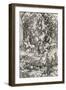 Apocalypse of Saint John - St. John Called to Heaven-Albrecht Dürer-Framed Giclee Print