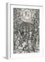 Apocalypse of Saint John - the Adoration of the Lamb -Albrecht Dürer-Framed Giclee Print