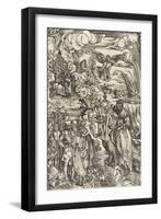 Apocalypse of Saint John - the Prostitute of Babylon -Albrecht Dürer-Framed Giclee Print