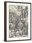 Apocalypse selon Saint Jean - L'ange portant la clé de l'Abîme-Albrecht Dürer-Framed Giclee Print