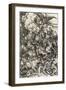 Apocalypse selon Saint Jean - Les 4 cavaliers-Albrecht Dürer-Framed Giclee Print