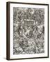 Apocalypse selon Saint Jean - Les 7 anges jouant de la trompette-Albrecht Dürer-Framed Giclee Print