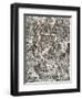 Apocalypse selon Saint Jean - Les 7 anges jouant de la trompette-Albrecht Dürer-Framed Premium Giclee Print