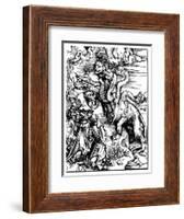 Apocalypse the Great Beast-Albrecht Dürer-Framed Art Print