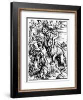 Apocalypse the Great Beast-Albrecht Dürer-Framed Art Print