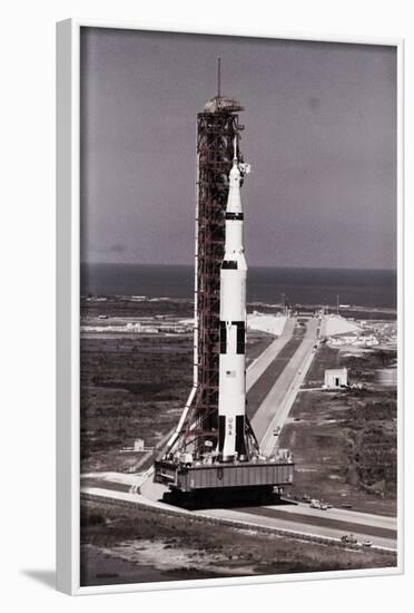 Apollo 10 on Top of Saturn Five-null-Framed Photographic Print