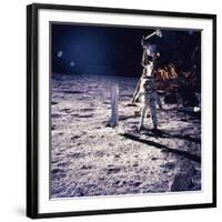 Apollo 11 Aldrin-Niel Armstrong-Framed Photographic Print