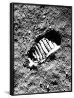 Apollo 11 Astronaut Footprint on Moon-null-Framed Photographic Print