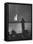 Apollo 11 at the Moment of Take-Off at Cape Kennedy-Ralph Crane-Framed Stretched Canvas