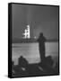 Apollo 11 at the Moment of Take-Off at Cape Kennedy-Ralph Crane-Framed Stretched Canvas