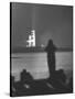 Apollo 11 at the Moment of Take-Off at Cape Kennedy-Ralph Crane-Stretched Canvas