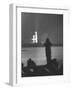 Apollo 11 at the Moment of Take-Off at Cape Kennedy-Ralph Crane-Framed Photographic Print