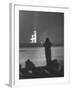 Apollo 11 at the Moment of Take-Off at Cape Kennedy-Ralph Crane-Framed Photographic Print