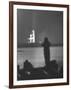 Apollo 11 at the Moment of Take-Off at Cape Kennedy-Ralph Crane-Framed Photographic Print