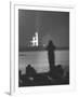 Apollo 11 at the Moment of Take-Off at Cape Kennedy-Ralph Crane-Framed Photographic Print