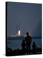 Apollo 11 Blast-Off-Ralph Crane-Stretched Canvas