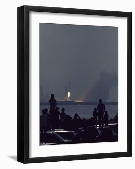 Apollo 11 Blast-Off-Ralph Crane-Framed Photographic Print