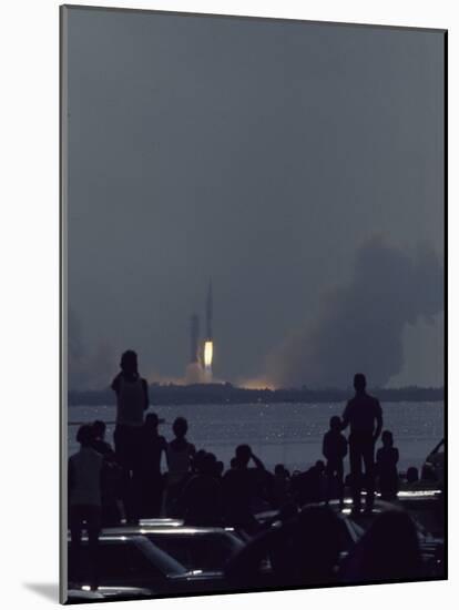 Apollo 11 Blast-Off-Ralph Crane-Mounted Photographic Print