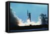 Apollo 11 Blasting Off-null-Framed Stretched Canvas