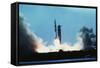 Apollo 11 Blasting Off-null-Framed Stretched Canvas