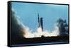 Apollo 11 Blasting Off-null-Framed Stretched Canvas