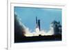 Apollo 11 Blasting Off-null-Framed Photographic Print