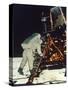 Apollo 11: 'Buzz' Aldrin-null-Stretched Canvas