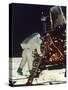 Apollo 11: 'Buzz' Aldrin-null-Stretched Canvas