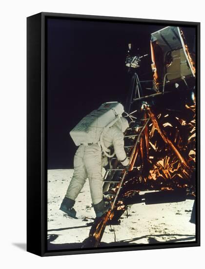 Apollo 11: 'Buzz' Aldrin-null-Framed Stretched Canvas