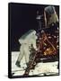 Apollo 11: 'Buzz' Aldrin-null-Framed Stretched Canvas