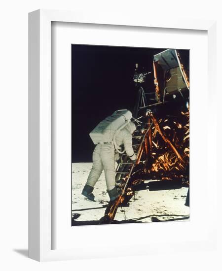 Apollo 11: 'Buzz' Aldrin-null-Framed Premium Photographic Print