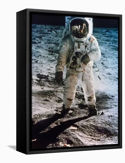 Apollo 11: Buzz Aldrin-null-Framed Stretched Canvas