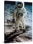 Apollo 11: Buzz Aldrin-null-Stretched Canvas