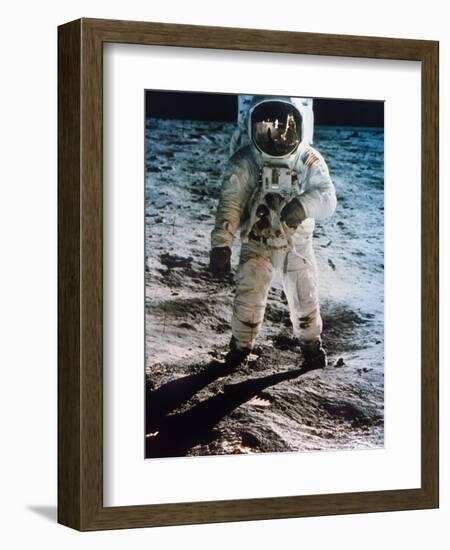 Apollo 11: Buzz Aldrin-null-Framed Photographic Print