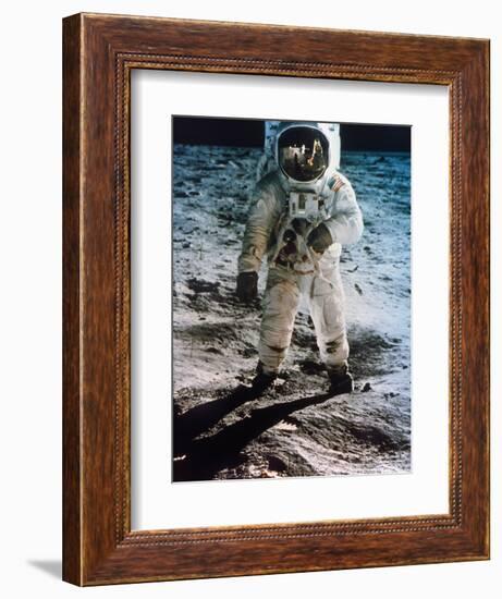 Apollo 11: Buzz Aldrin-null-Framed Photographic Print