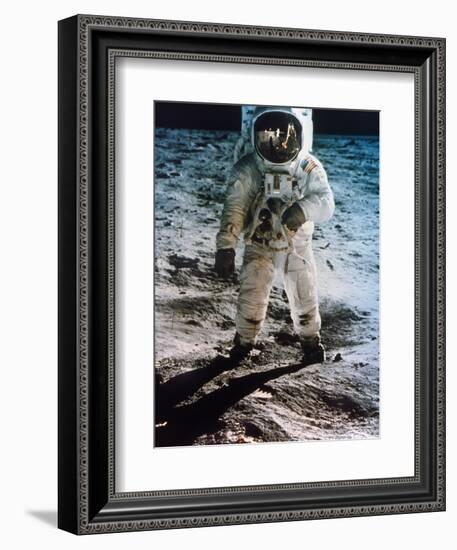 Apollo 11: Buzz Aldrin-null-Framed Photographic Print