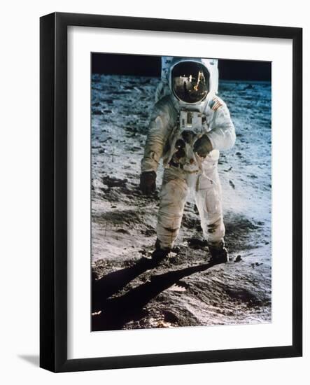 Apollo 11: Buzz Aldrin-null-Framed Photographic Print