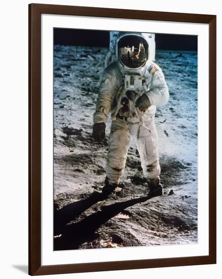 Apollo 11: Buzz Aldrin-null-Framed Photographic Print