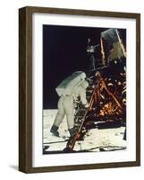 Apollo 11: 'Buzz' Aldrin-null-Framed Photographic Print