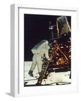 Apollo 11: 'Buzz' Aldrin-null-Framed Photographic Print