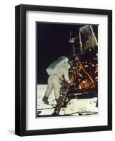 Apollo 11: 'Buzz' Aldrin-null-Framed Photographic Print