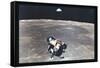 Apollo 11: Eagle Ascent-null-Framed Stretched Canvas