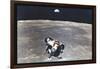 Apollo 11: Eagle Ascent-null-Framed Art Print