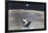 Apollo 11: Eagle Ascent-null-Framed Art Print