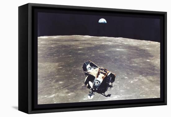 Apollo 11: Eagle Ascent-null-Framed Stretched Canvas