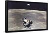 Apollo 11: Eagle Ascent-null-Framed Stretched Canvas