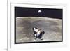 Apollo 11: Eagle Ascent-null-Framed Art Print