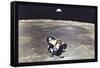 Apollo 11: Eagle Ascent-null-Framed Stretched Canvas